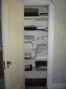 Yea, a linen closet!