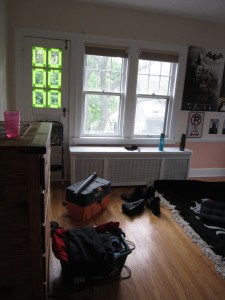 Starting the prep and son moving out for the week.